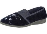 Zedzzz Pantofole Joanna Da Donna DF1319 (8 UK/42 Eu) (Blu Navy)