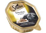 Sheba Selezione Di Ciotole In Salsa Con Pezzi Di Pollame 85Gx22