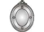 Casa Padrino Specchio Barocco Argento 100 X H. 135 Cm - Nobile E Magnifico - Legno Massiccio