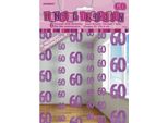Decorazione Unica Da Appendere Per Feste Con Numero 60, Rosa SG5422 (Taglia Unica) (Rosa)