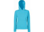 Fruit Of The Loom Lady Fit Pullover Mit Kapuze BC363 (Xs) (Rosa)