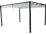 Gardamo Gazebo Sky 300X400 Cm, Grigio Chiaro