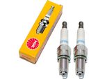 Set Di Candele Ngk 2X Candele DCPR6E Con Soppressione Delle Interferenze, Filettatura Lunga 19,0 Mm Ø 12,0 Mm, 3481 Compatibile Con