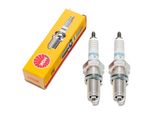 Set Di Candele Ngk 2X DPR6EA-9 Candele Di Accensione Con Soppressione Delle Interferenze, Filettatura Lunga 19,0 Mm Ø 12,0 Mm, 5531