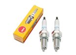 Set Di Candele Ngk 2X DPR8EA-9 Candele Con Soppressione Delle Interferenze, Filettatura Lunga 19,0 Mm Ø 12,0 Mm, 3483 / 4929 / 6570