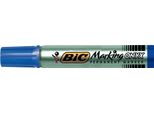 Marcatore Permanente Bic Marking Onyx 1591, Punta A Cuneo, Blu