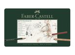 FABER-CASTELL Set Pitt Monocromatico Grande Valigetta In Metallo