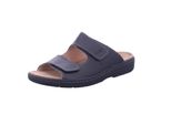 Longo Mules - Pelle Nera : Normale : 42 Taglia: 42 Larghezza: Normale