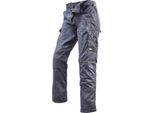 Pantaloni Uncle Sam Con Cintura In Vita Antracite/Nero Taglia 58