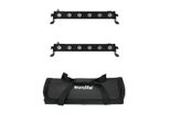Set 2X Led BAR-6 Qcl Rgba + Borsa Morbida