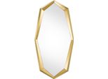 Casa Padrino Specchio Di Design In Acciaio Inox / Specchio Da Parete Oro 90 X H. 180 Cm - Qualità Lusso