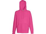 Fruit Of The Loom Felpa Con Cappuccio Da Uomo BC2654 (Large) (Fucsia)