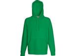 Felpa Con Cappuccio Fruit Of The Loom Da Uomo BC2654 (Large) (Verde Kelly)