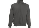 Fruit Of The Loom Giacca Felpata Premium 70/30 Da Uomo / Giacca Felpata / Felpa Con Zip RW3165 (M) (Antracite Chiaro)