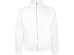 Fruit Of The Loom Giacca Felpata Premium 70/30 Da Uomo / Giacca Felpata / Felpa Con Zip RW3165 (2XL) (Bianco)