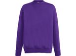 Felpa Fruit Of The Loom Herren RW4499 (Medium) (Violett)