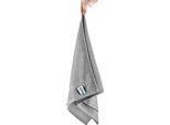 Set Di Asciugamani In Spugna Carli - 100% Cotone - Oekotex 500 Gsm - Asciugamani In Spugna - Asciugamani Grandi, Asciugamani 50X100 Cm - Grigio Pietra