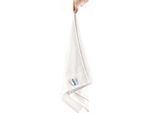 Set Di Asciugamani In Spugna Carli - 100% Cotone - Oekotex 500 Gsm - Asciugamani Da Bagno In Spugna - Asciugamani Grandi, Asciugamani 50X100 Cm - Bianco