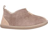 Vanuba Kalahari Lammfell Hausschuhe Damen Schuhe - Badelatschen Damen Hausschuhe - Leder Wolle Pantoffeln Damen - Bequeme Schuhe Damen Lammfell-Hausschuhe - 37 Eu Leder Harz Beige Beige