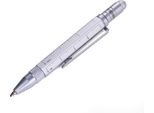 Troika PIP25/SI Troika Multitasking-Kugelschreiber Liliput Tool Pen Silber