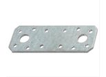 Alberts 330088 Connettore Piatto, Zincato Sendzimir, 96 X 35 Mm, Set Da 25