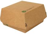 Papstar 87248 Papstar Burger Box "Pure"", Dimensioni: 155 X 155 X 90 Mm, Extra-Large"