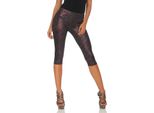 Leggings 3/4 Donna Leggings Leggings Leggings Pantaloni Shine; Modello 2 Xs/S
