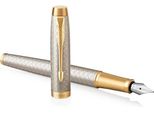Parker 1931684 Parker FüLler Parker Im Prem. Warm Silver F Blau