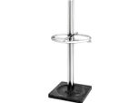 Casa Padrino Portaombrelli Argento / Nero Ø 34 X H. 80 Cm - Accessori
