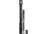 Crankbrothers Klic Hp Pompa Manuale-Pompa CO2 Manometro Analogico Incl. Supporto Telaio Midnight Edition Nero