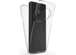 Nalia 360 Gradi Custodia Del Telefono Cellulare Per Samsung Galaxy S9, Full Cover Case Bumper Case Trasparente