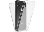 Nalia 360 Gradi Custodia Del Telefono Cellulare Per Apple Iphone Xr, Full Cover Case All-Round Bumper Trasparente