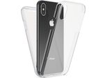 Nalia 360 Gradi Custodia Del Telefono Cellulare Per Apple Iphone Xs Max, Full Cover Case Bumper Case Trasparente