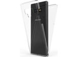 Nalia 360 Gradi Custodia Del Telefono Cellulare Per Samsung Galaxy Note 9, Full Cover Case Bumper Trasparente