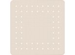 Wenko Tappetino Doccia Mirasol Tappetino 54X54 Bagno Doccia Antiscivolo Beige