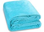 Deuba Coperta Plaid Matrimoniale Pile Premium Da Divano Letto Microfibra 200X150Cm Morbida