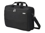 Dicota Laptoptasche Eco Top Traveller Dual Select Kunstfaser Schwarz