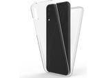 Nalia 360 Gradi Custodia Del Telefono Cellulare Per Huawei P20, Full Cover Case Bumper Screen Protector Trasparente