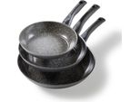 Set Di Padelle In Ceramica 3 Pezzi 20Cm 24Cm 28Cm