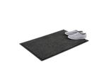 Relaxdays 10021902_757 Relaxdays FußMatte Schwarz/Grau 60,0 X 90,0 Cm