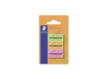 Staedtler 526F BK3 Gomme Al Neon Assortite 3X Bk