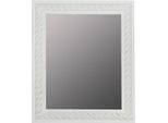 Casa Padrino Specchio Da Parete Barocco Bianco/Oro Antico 52 X H. 62 Cm - Specchio Barocco