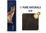 Tinta Per Capelli Wella Professionals Koleston Perfect Pure Naturals 4/0 Castano Medio 60 Ml
