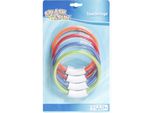 Anelli Subacquei Splash & Fun, 4 Pezzi