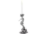 Casa Padrino Designer Candeliere Seahorse & Shells Antique Silver 15 X 12,5 X H. 26,5 Cm - Candeliere In Ottone