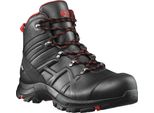 Scarpa Di Sicurezza Haix Black Eagle Safety 54 Mid, Nero/Rosso, Uk 15.0 / Eu 51