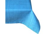 Tovaglia Da Giardino Per Esterni Turchese Rettangolare 130X160 Cm Lavabile