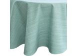 Tovaglia Da Giardino Verde Menta Rotonda 145 Cm Lavabile