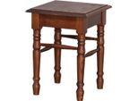 Casa Padrino Sgabello In Stile Country Brown 35 X 35 X H. 45 Cm - Mobili In Stile Country