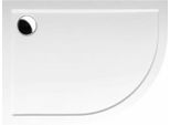 Vasche Da Bagno Polysan - Piatto Doccia Rena L, 1000X800 Mm, R550, A Sinistra, Bianco 75511